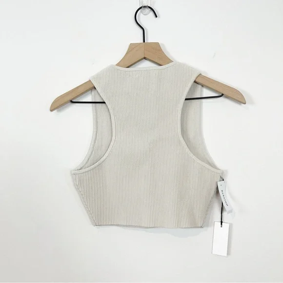 NWT Aritzia Babaton Sculpt Knit Racer Tank - Picture 12 of 14